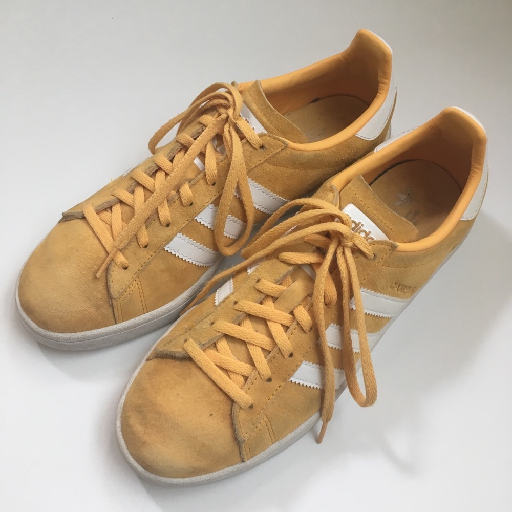 Adidas Campus Shoes in Chalk Orange